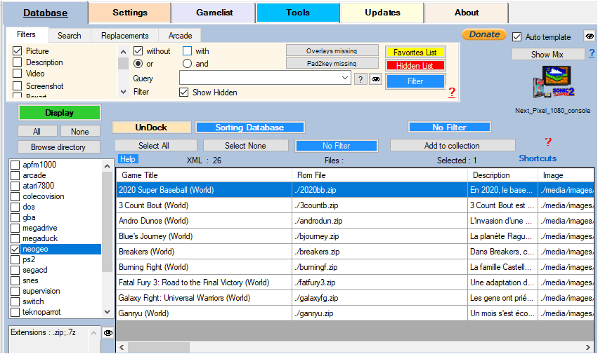 arrm_relooked_en:scraper-steamdb-en_relooked [ARRM (Another Gamelist, Roms  manager, and Scraper for Recalbox, Batocera, Retropie, RetroBat, EmuELEC,  Emulationstation)]