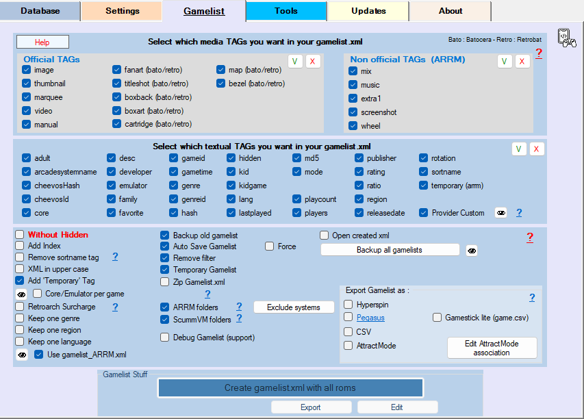 Configuration of systems and games - RetroBat Wiki